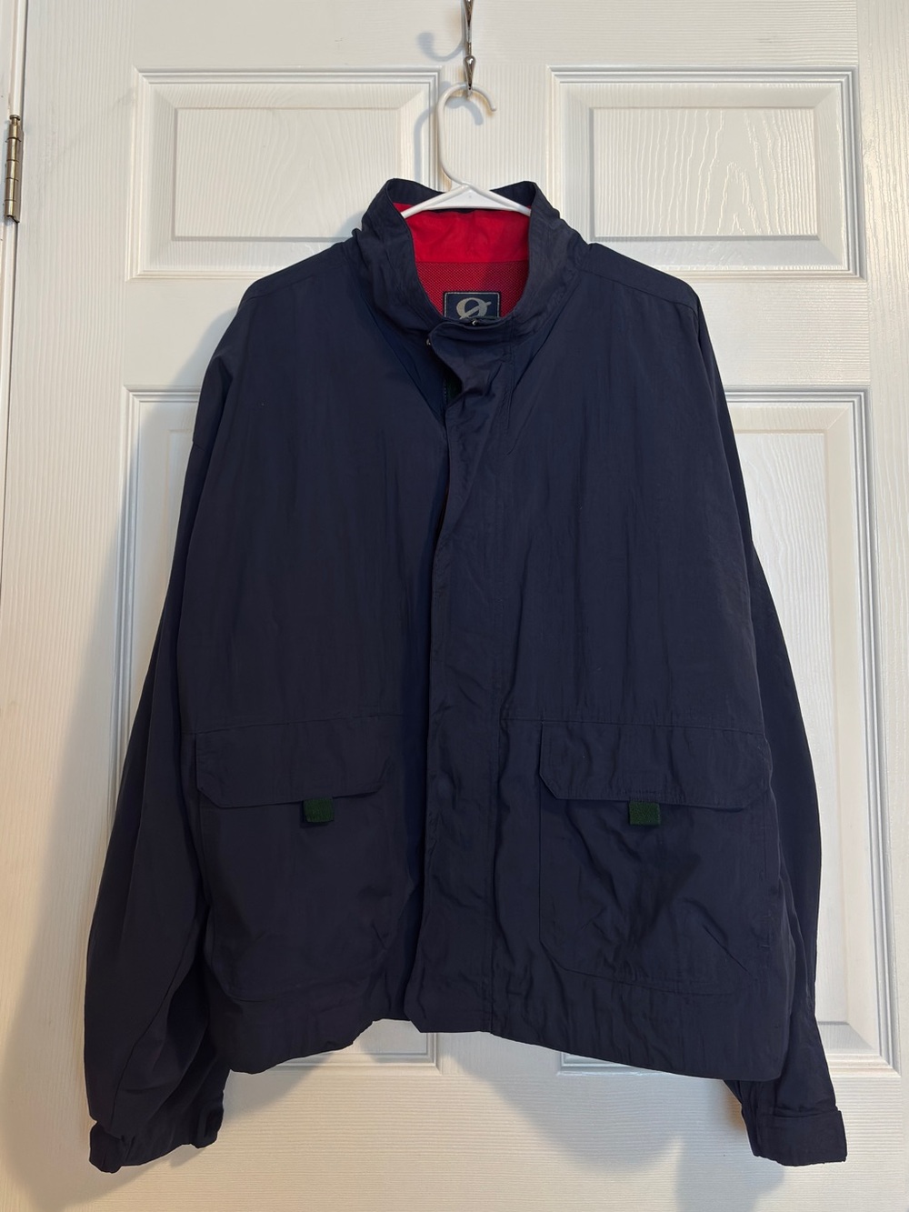 Gear For Sports Navy Jacket with Red Interior Trim